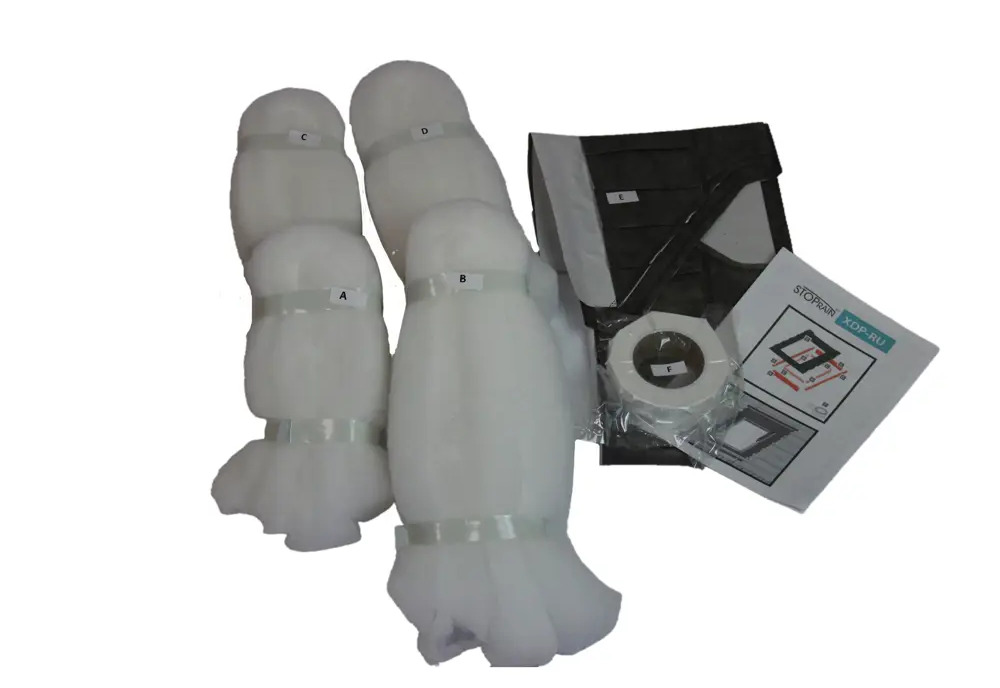 87506745 Оклад для окна гидроизоляционный XDP-RU 66x118 см наружный зеленый STLM-0903780