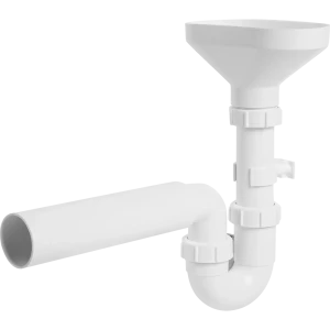 Сифон трубный McAlpine с разрывом струи ø40 полипропилен HC7-FUN