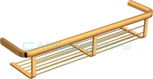 B6233 GL Полочка металлическая 47 см (золото) COLOMBO LULU