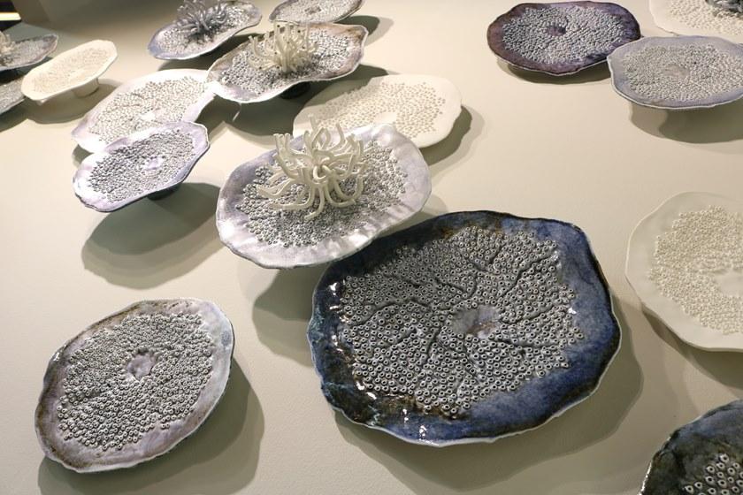 Fos Ceramiche Настенный декоративный предмет из керамики Porifera sun-id-1442134 - Вид №7