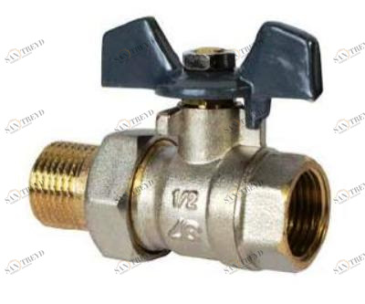 Кран шаровый амер. 1 U В г/ш со сгоном баб AQL 1462 AQL 1462 AQUALINK 181223