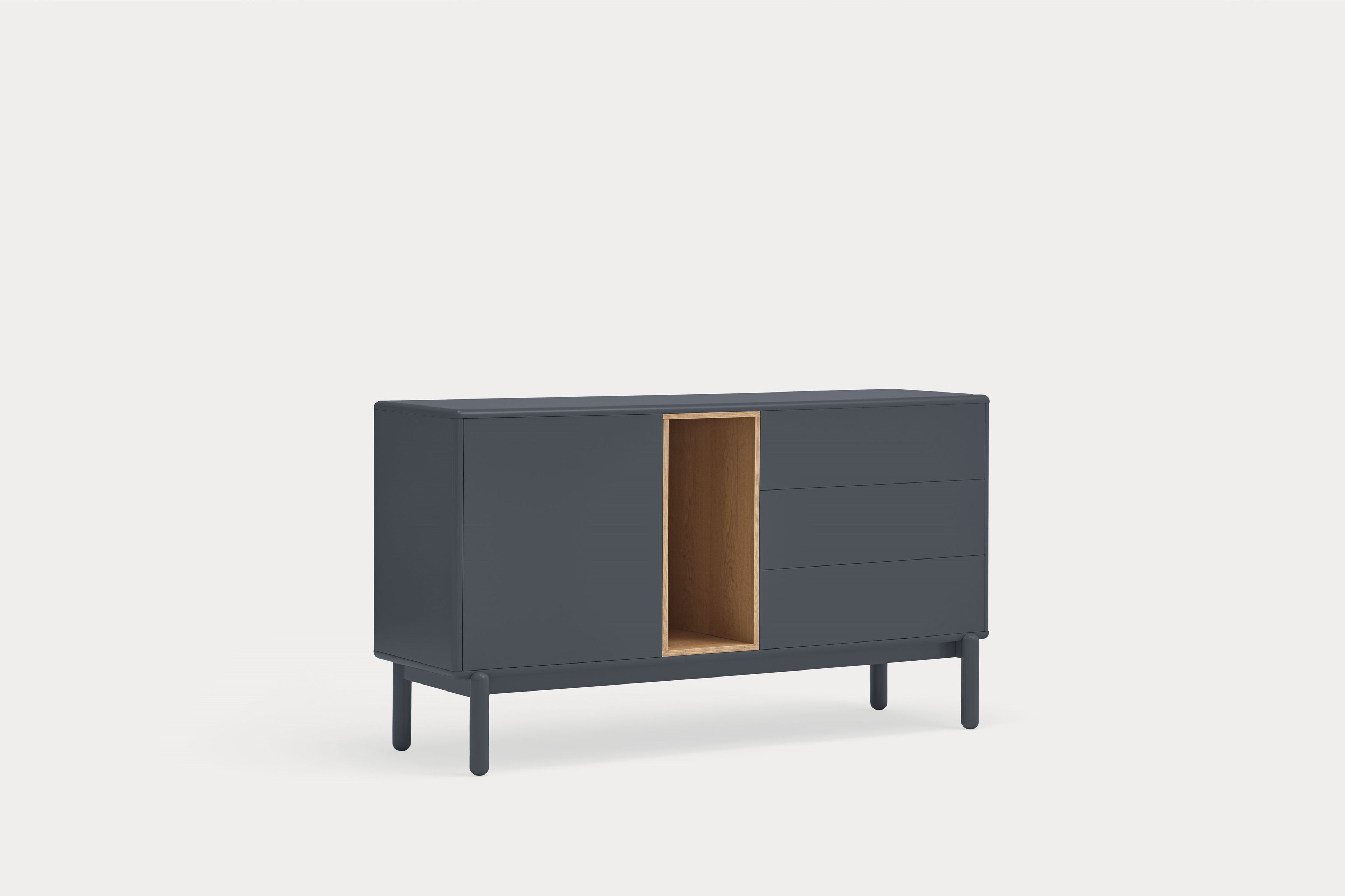 Шкаф из МДФ с распашными дверцами и ящиками TEULAT Corvo ARCH-00138554 - Вид №17