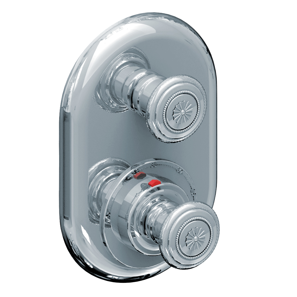 C36-2R21 C36-2R21 Комплект овальной накладки ДРАГОЦЕННОСТЬ Cristal & Bronze BIJOU  - Вид №1