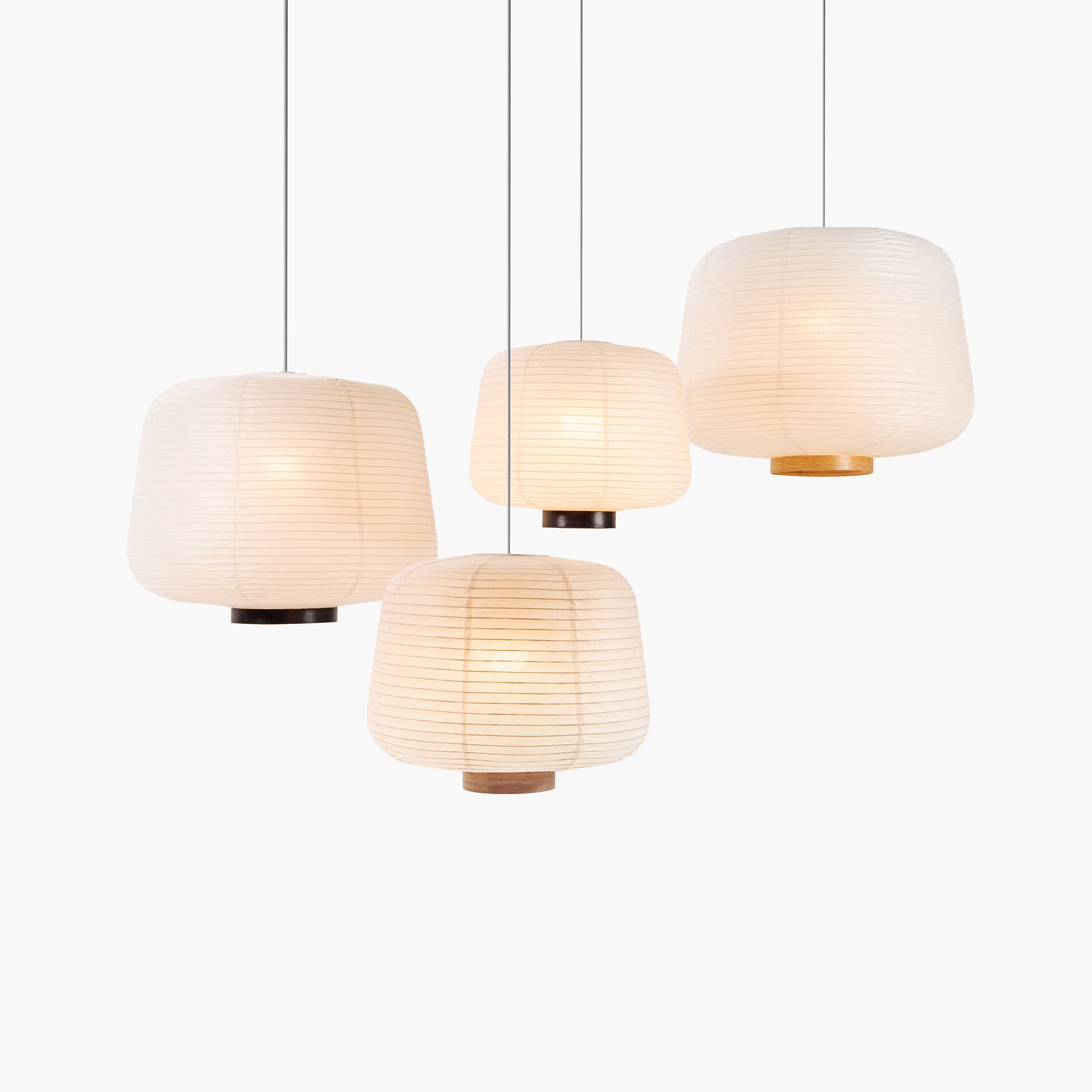 Бумажный светодиодный подвесной светильник Case Soft ARCH-00103055 - Вид №9