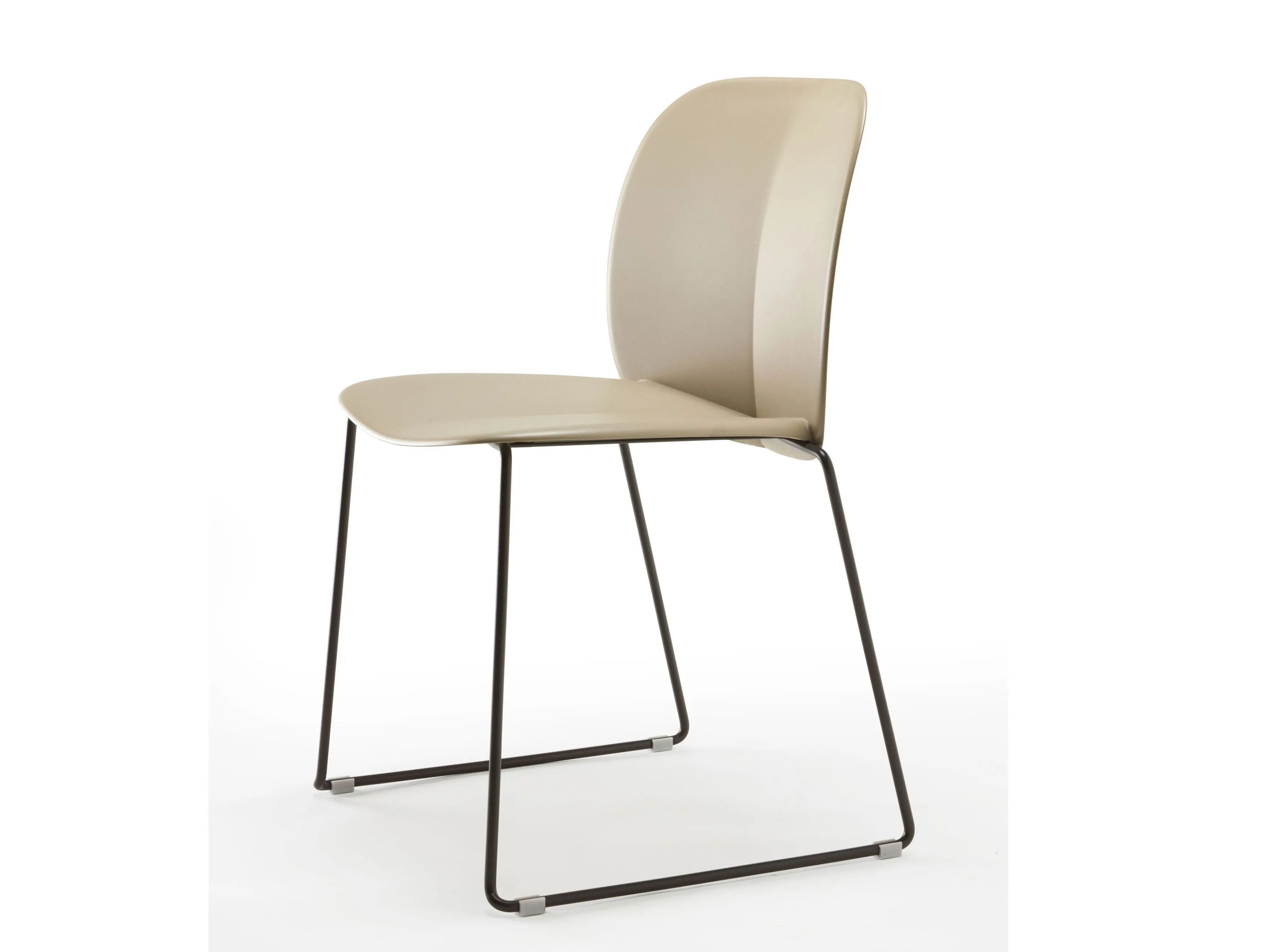 Рециркулированный пластиковый стул с металлическими ножками S-CAB Mentha ARCH-00121809 - Вид №2