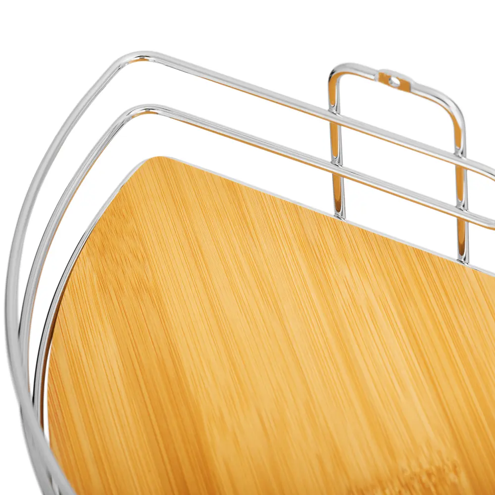 Полка угловая 21.8х21.8х32.8 см, цвет хром Santreyd Без серии STLM-2042685 - Вид №2