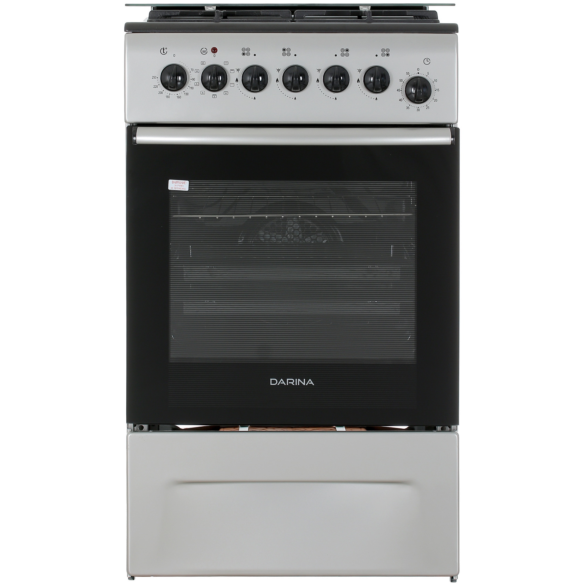 9000587 Комбинированная плита DARINA 3362 S серебристый STDN-0096845
