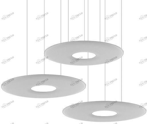 Caimi Brevetti Подвесная акустическая панель из ткани Snowsound technology sun-id-1395177