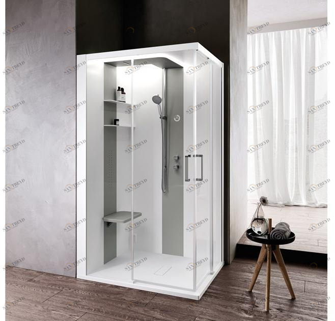 NOVELLINI Многофункциональная угловая душевая кабина Skill sun-id-1389662
