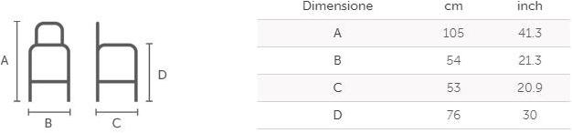 Midj - SLIM | Высокий табурет sun-id-1344368 - Вид №1