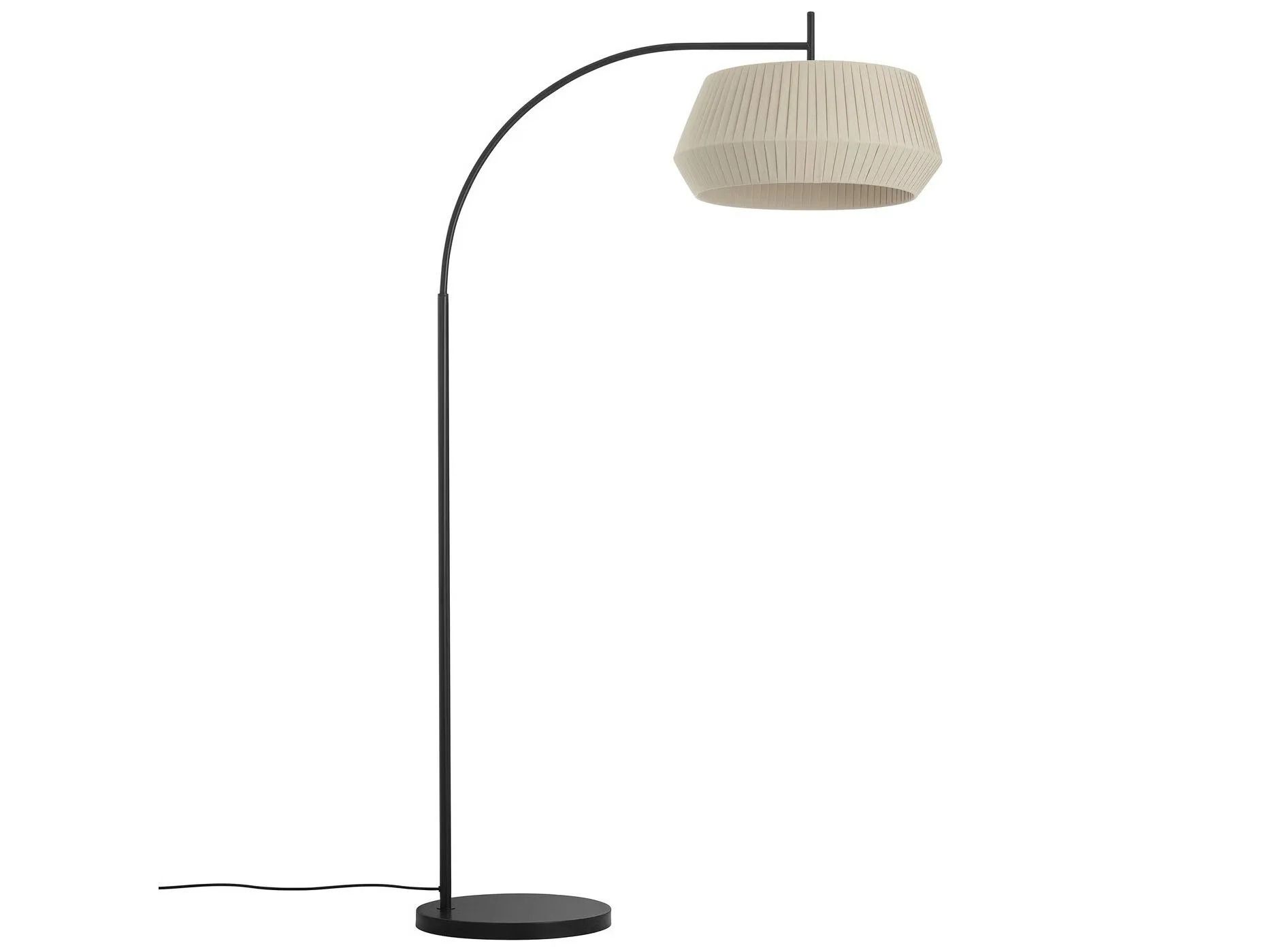 Металлический торшер с хлопковым абажуром Nordlux Dicte ARCH-00019880