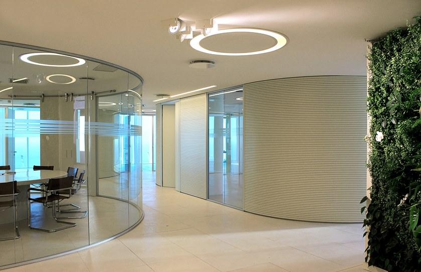 Elitable Раздвижная стеклянная мобильная стена для офиса Unika sun-id-1357164 - Вид №9