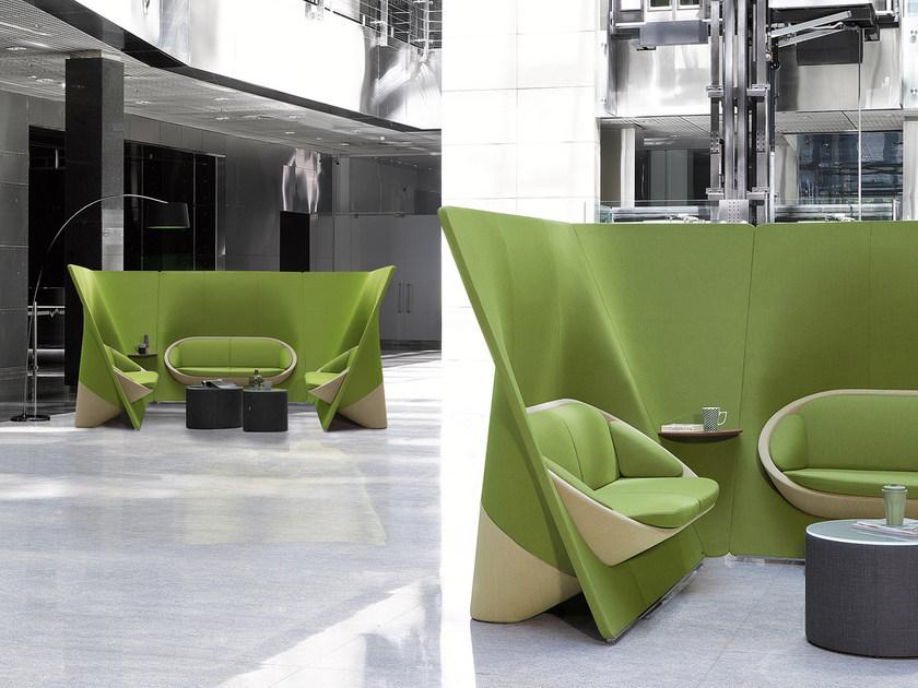 profim 3-х местный тканевый диван с высокой спинкой Wyspa sun-id-1368434 - Вид №3