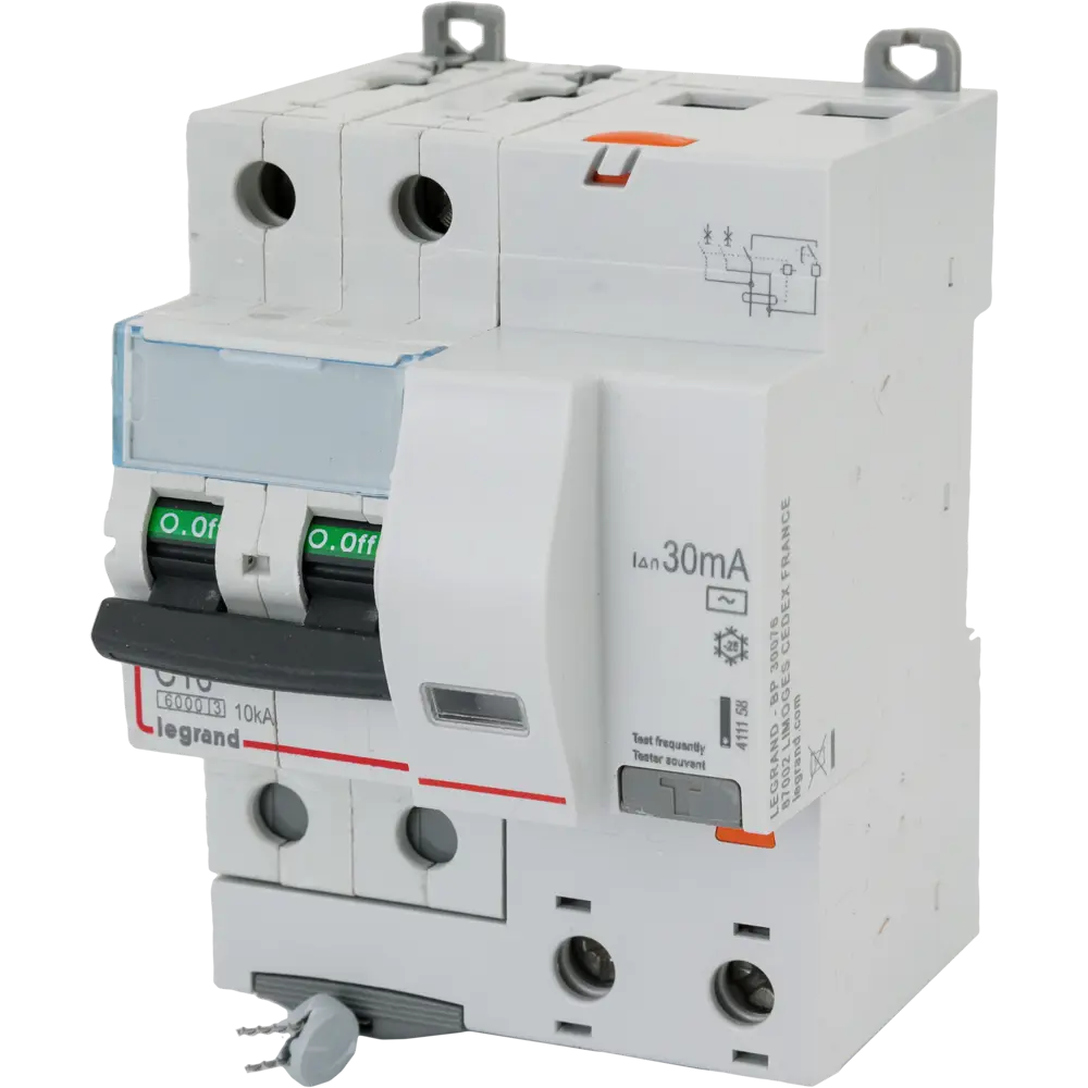 Автоматический выключатель дифференциального тока Legrand DX3 2P C16 A 30 мА 10 кА AC 411158 STLM-2211072