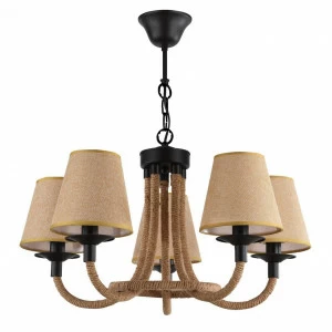 Подвесная люстра Freya Corda FR4402-PL-05-GB FREYA CORDA 186107 Желтый