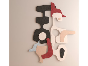 Акустическая панель из переработанного материала