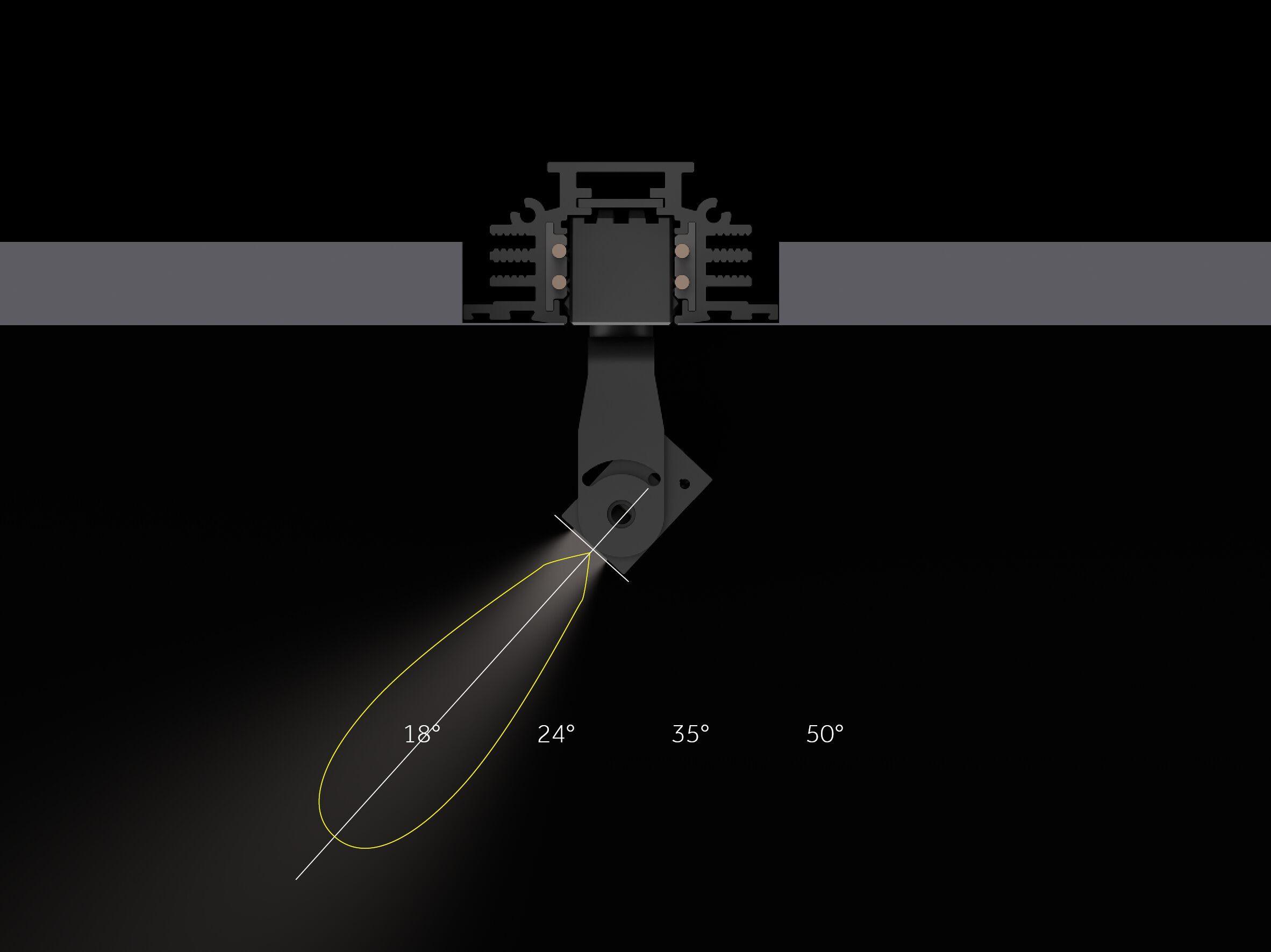 Алюминиевое светодиодное освещение Reggiani 48 V System ARCH-00100662 - Вид №2