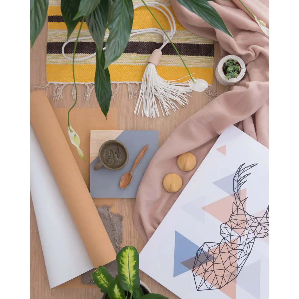 Плед 110х150 см флис цвет экрю Santreyd STLM-2186198 - Вид №5