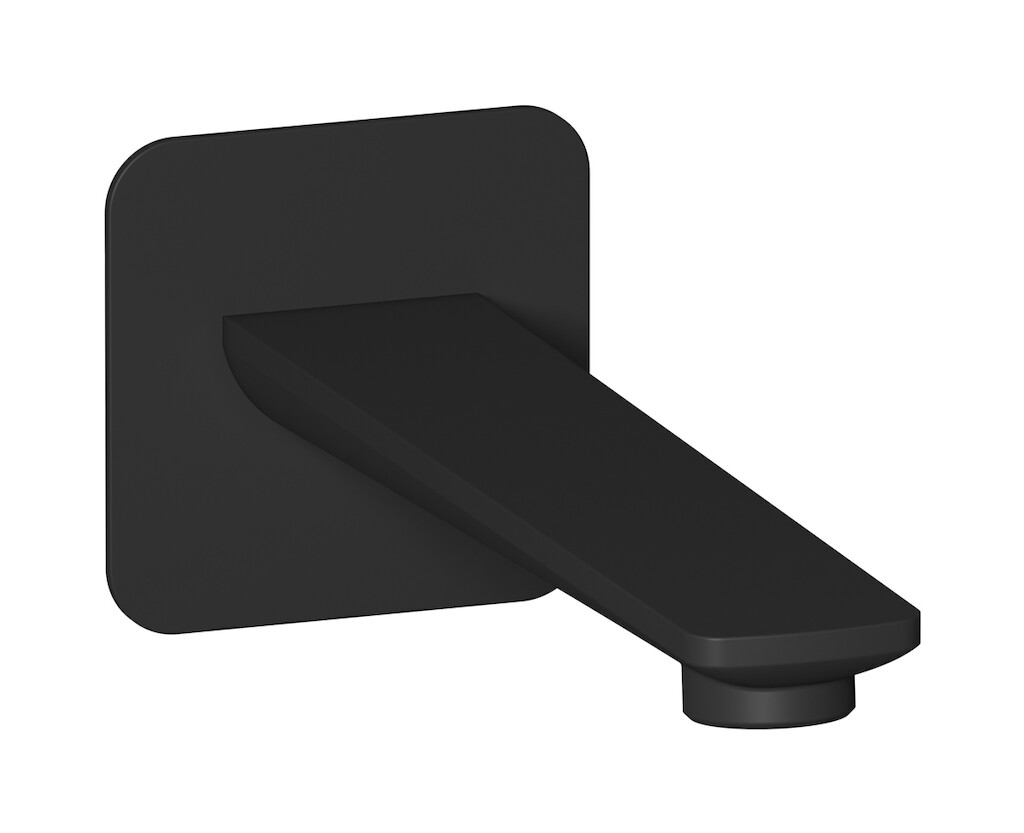 Настенный излив для ванны WE ARE IB c6327np_22 Matt Black C-67