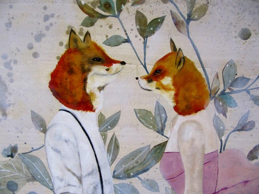 ICI ET LÀ Смешанная техника на холсте K. fabrizzi Kf06 - Вид №2