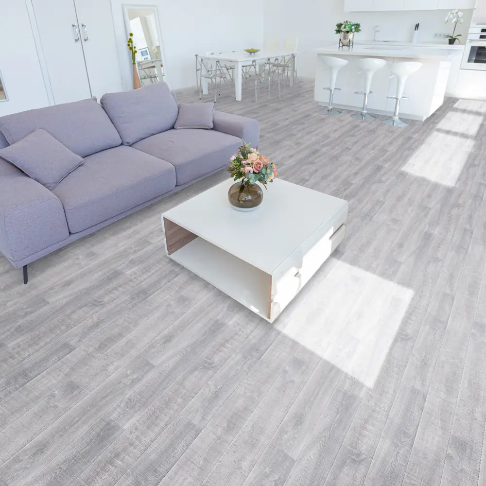 Santreyd Линолеум «Дуб Бэйлор» серый с текстурой дерева 83708272 STLM-0891830 - Вид №5