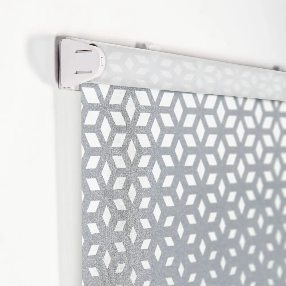 Штора рулонная Мозаика 50x160 см серая MIAMOZA STLM-2068431 - Вид №1