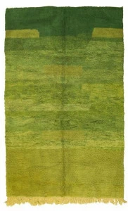 AFOLKI Прямоугольный шерстяной коврик с длинным ворсом Ouedzem Taa1252be