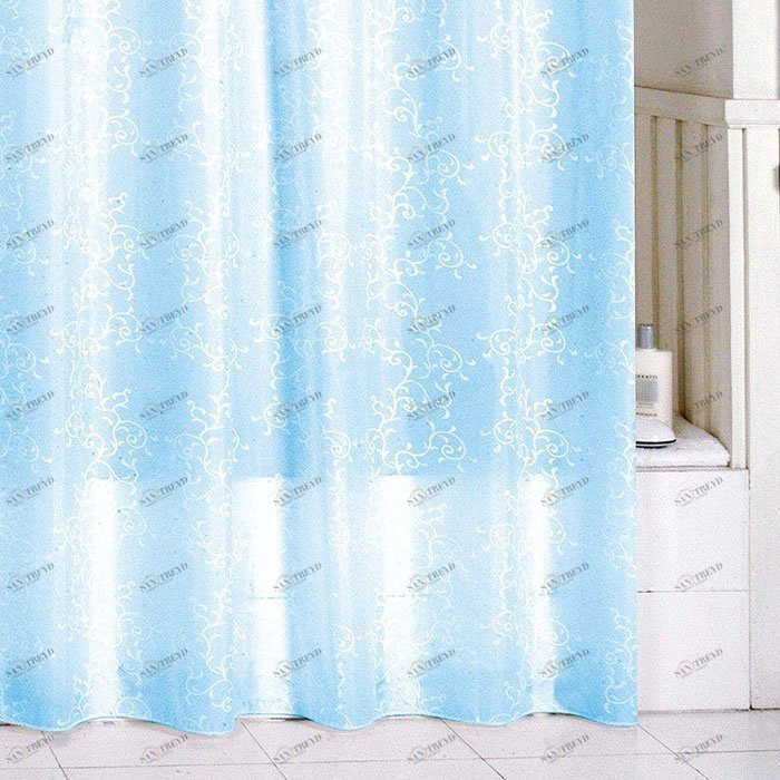 SCMI083P Milardo Blue Leaf Штора для ванной комнаты Blue Leaf Россия 