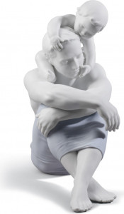 10669119 LLADRO Фигурка Lladro "Я люблю тебя, папа!" 19х28см Фарфор
