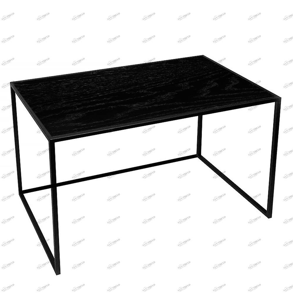 Письменный стол деревянный, черный дуб Romero lite INTELLIGENT DESIGN ПИСЬМЕННЫЕ СТОЛЫ ROMERO 260853 Черный 