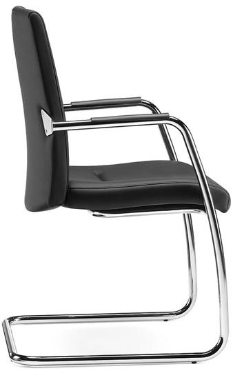 Arte & D Стул для конференций штабелируемый консольный с подлокотниками Passport C7049 v - Вид №1
