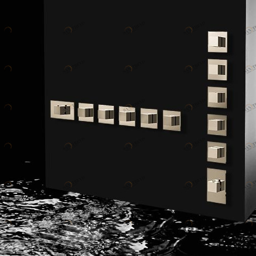 Душевая система термостатическая 7MODTM58-EST Geda Nextage Mode скрытого монтажа 7MODTM58EST