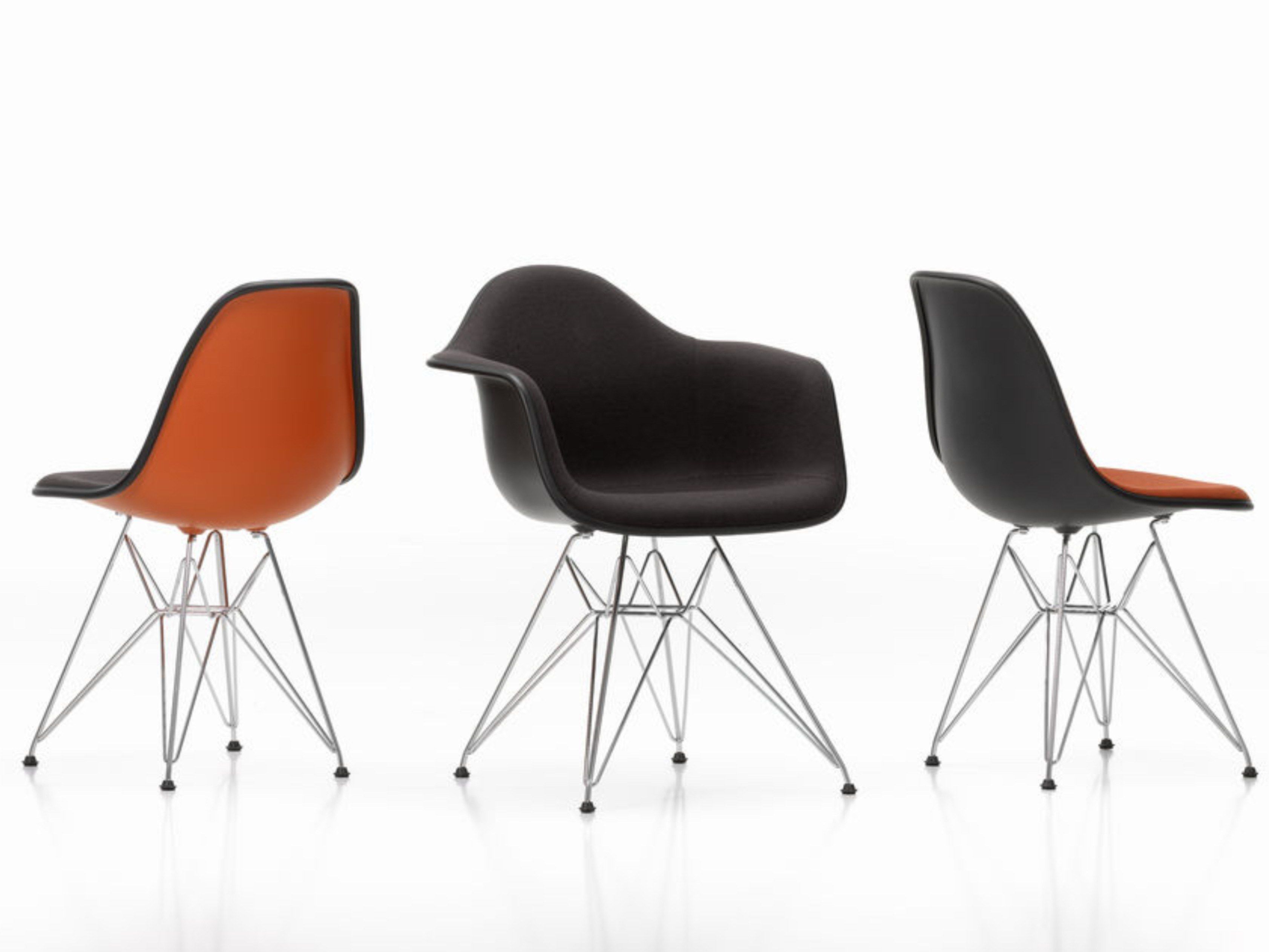 Стул с подлокотниками из полипропилена и ткани VITRA Eames Plastic Chair ARCH-00117709 - Вид №4