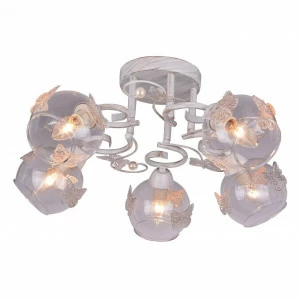 Потолочная люстра Arte Lamp Alessandra A5004PL-5WG ARTE LAMP ALESSANDRA 109028 Белый