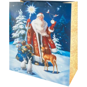Пакет новогодний Феникс-Презент бумажный 89773 40.6x48.9 см 85148898 STLM-2151849