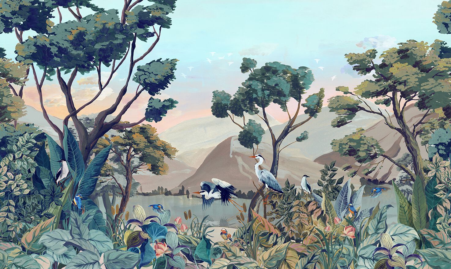 Обои с пейзажами Jannelli&Volpi PAESAGGIO ARCH-00102704 - Вид №2