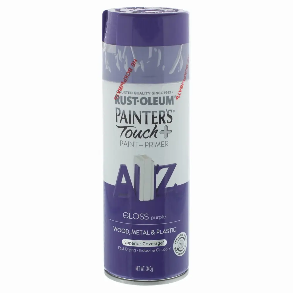 Краска аэрозольная Paint Touch глянцевая цвет фиолетовый 340 г RUST-OLEUM STLM-2127215