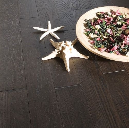 Паркет Ёлка Coswick Ренессанс Готик Дуб Рустик (Гладкая) 647,7х107,95 мм 11244210 - Вид №5