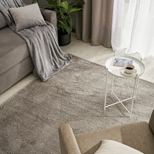 Ковер полипропилен Inspire Shaggy Bosfor 200х300 см цвет светло-серый