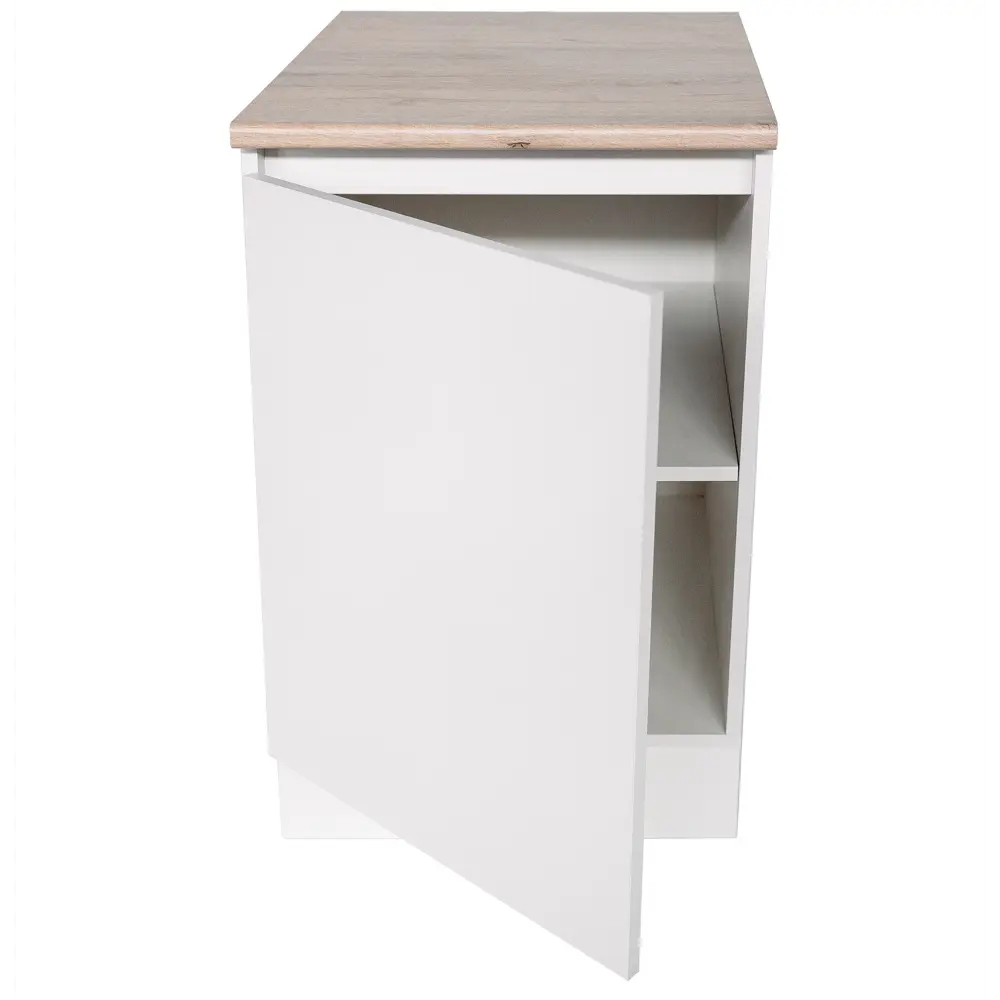 Кухонный шкаф напольный Миус 50x85x60 см ЛДСП цвет белый Santreyd STLM-2090932 - Вид №2