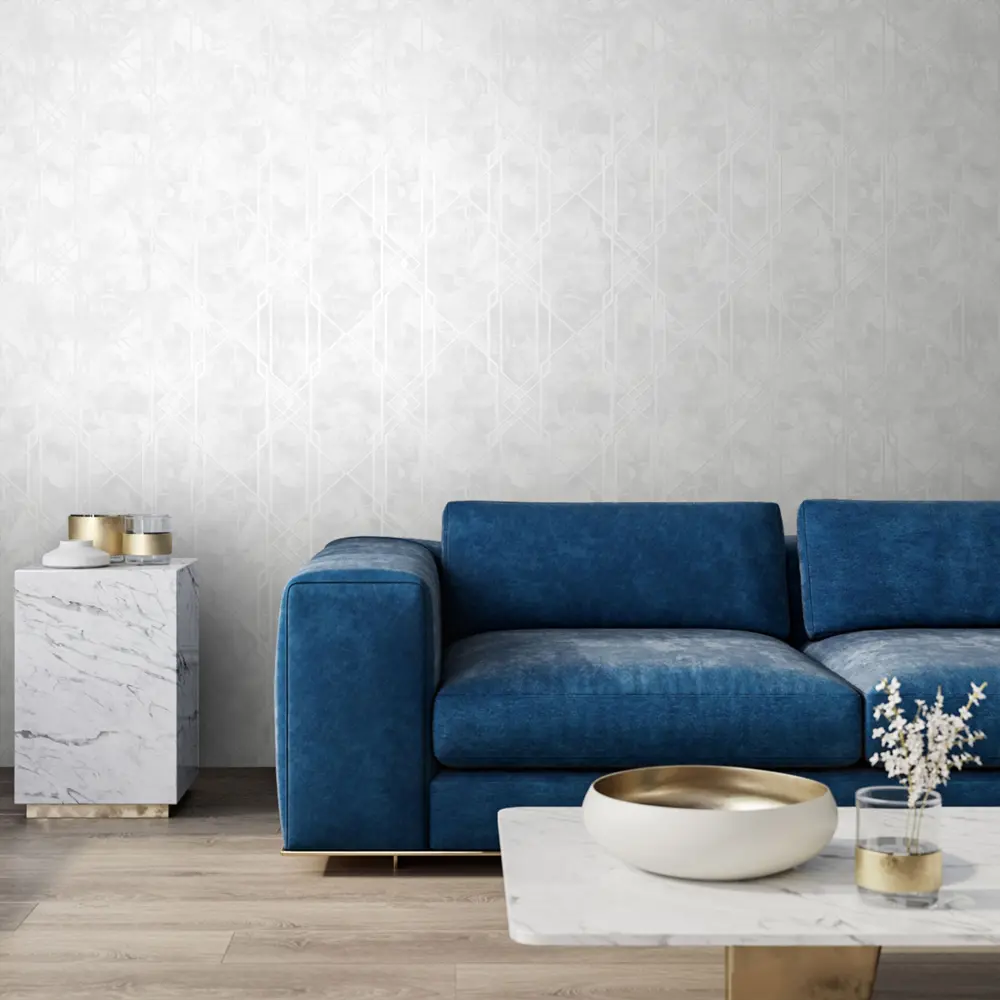 Обои флизелиновые Erismann Corsica белый 1.06 м ЭР60437-01 STLM-2028523 - Вид №3