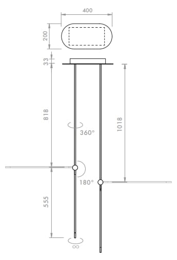 Регулируемая потолочная лампа ACCENTO Pivò Plus ARCH-00021459 - Вид №1