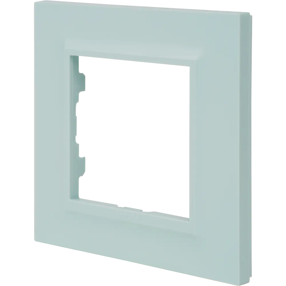 Рамка для розеток и выключателей Legrand Structura 1 пост цвет голубой STLM-2189549 - Вид №2