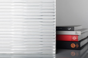 FSRT522 Профиль Castglass выравнивает стекло в дизайне Corduroy + Switchbacks (горизонтально) Forms-surfaces 