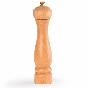 Мельница деревянная для перца натуральная 24 см Clermont PEUGEOT ДИЗАЙНЕРСКИЕ 00-3952001 Бежевый