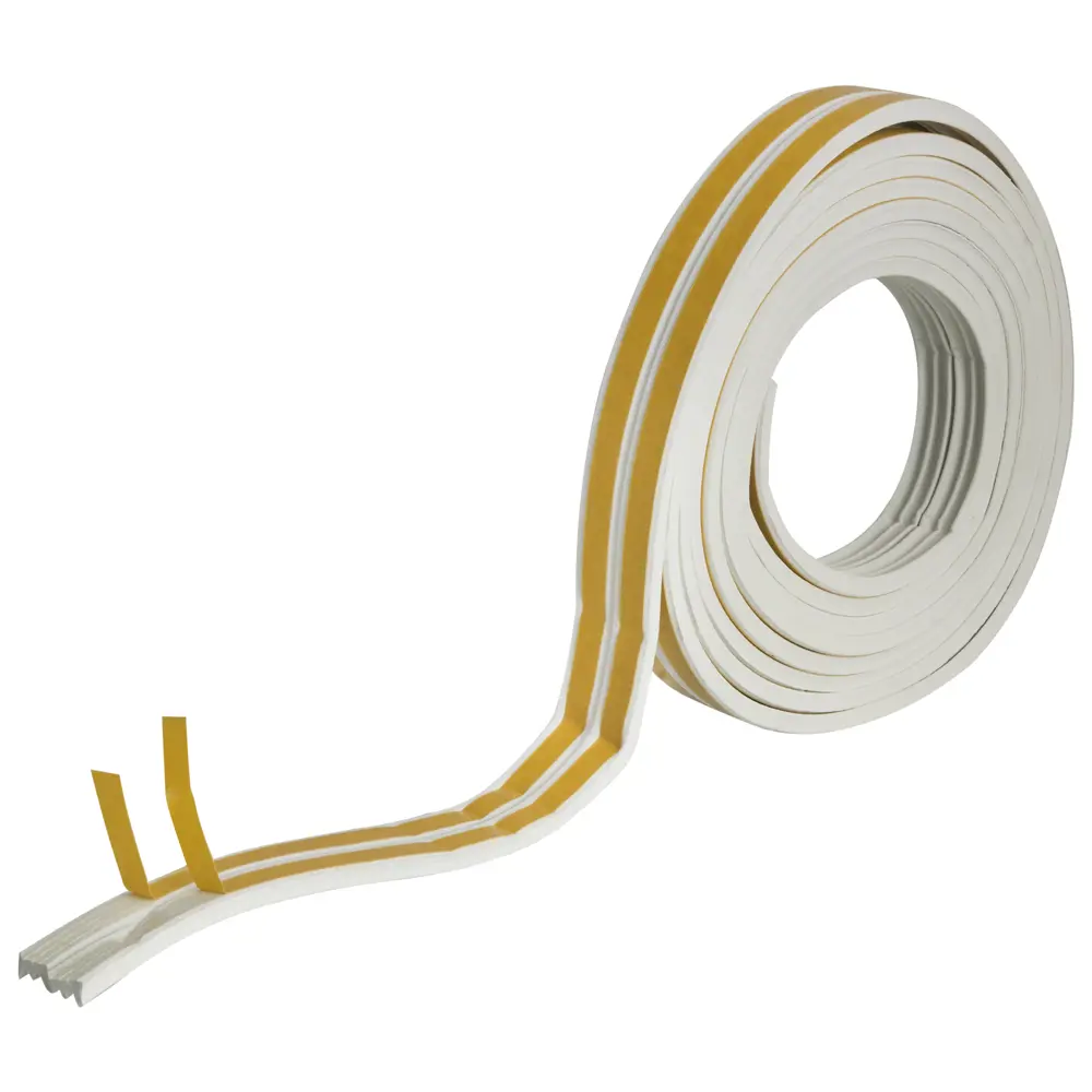 Уплотнитель для окон белый E-профиль, 9х4 мм х 6 м Santreyd STLM-2207232