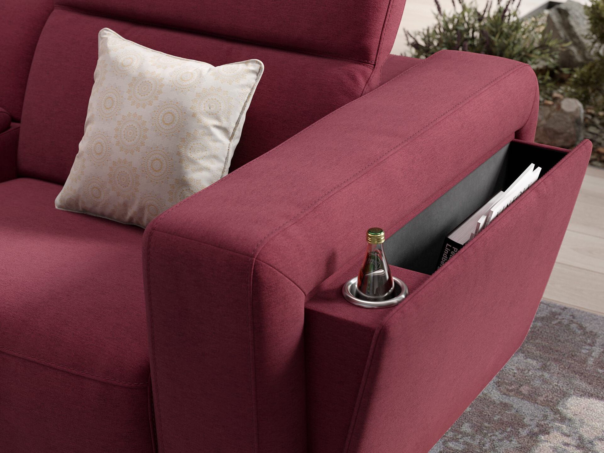 3-местный тканевый диван Sofanella Анкона ARCH-00058681 - Вид №7