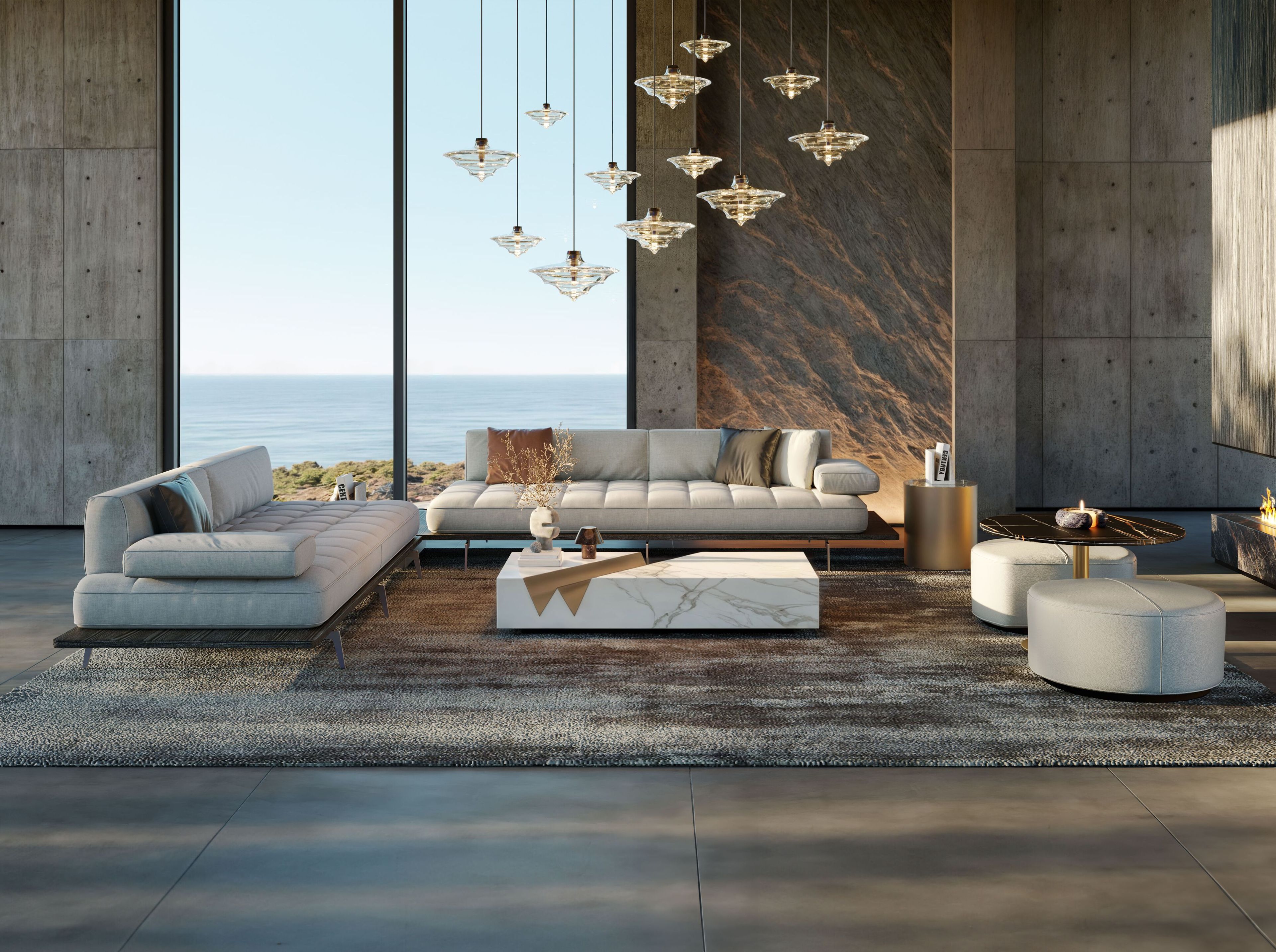 Кожаный диван Wayne Enterprises Home Collection WE-029 ARCH-00100787 - Вид №14