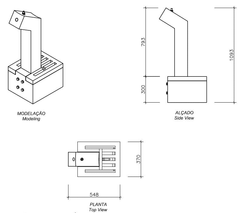 Бетонный пол фонтан amop Mia ARCH-00120272 - Вид №2