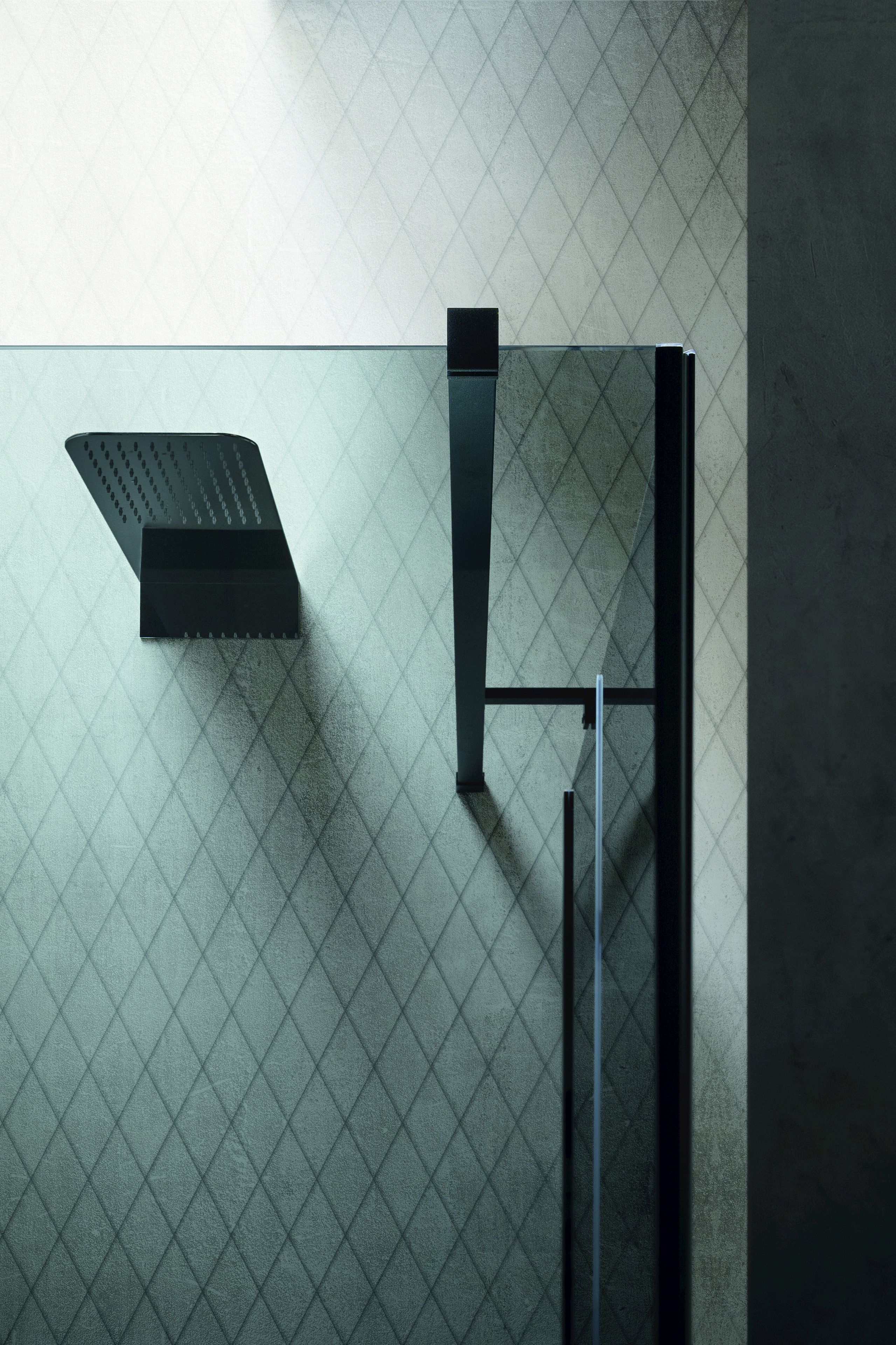 Угловая душевая кабина с раздвижной дверью ARBLU восемь ARCH-00078463 - Вид №5